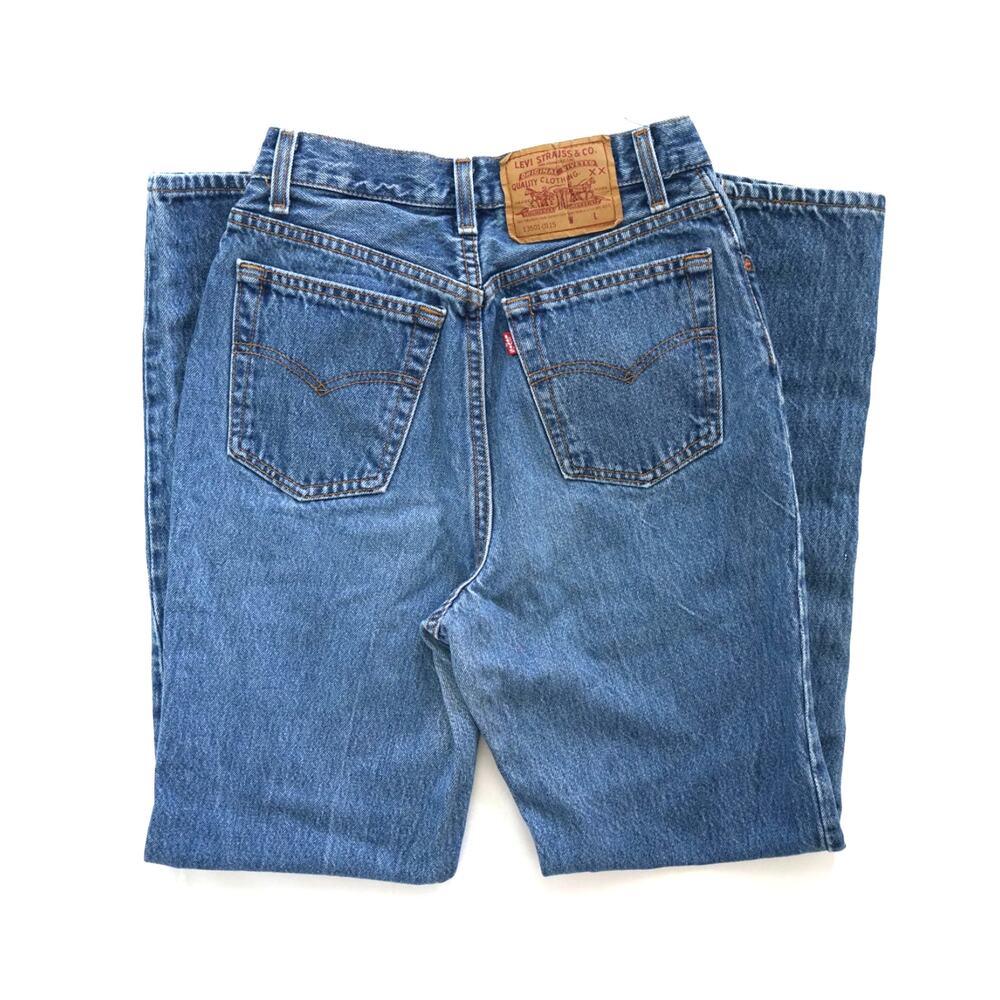 Vintage 90s Levi's 501 Stonewash Jeans Denim Women's 24 - Picture 3 of 5